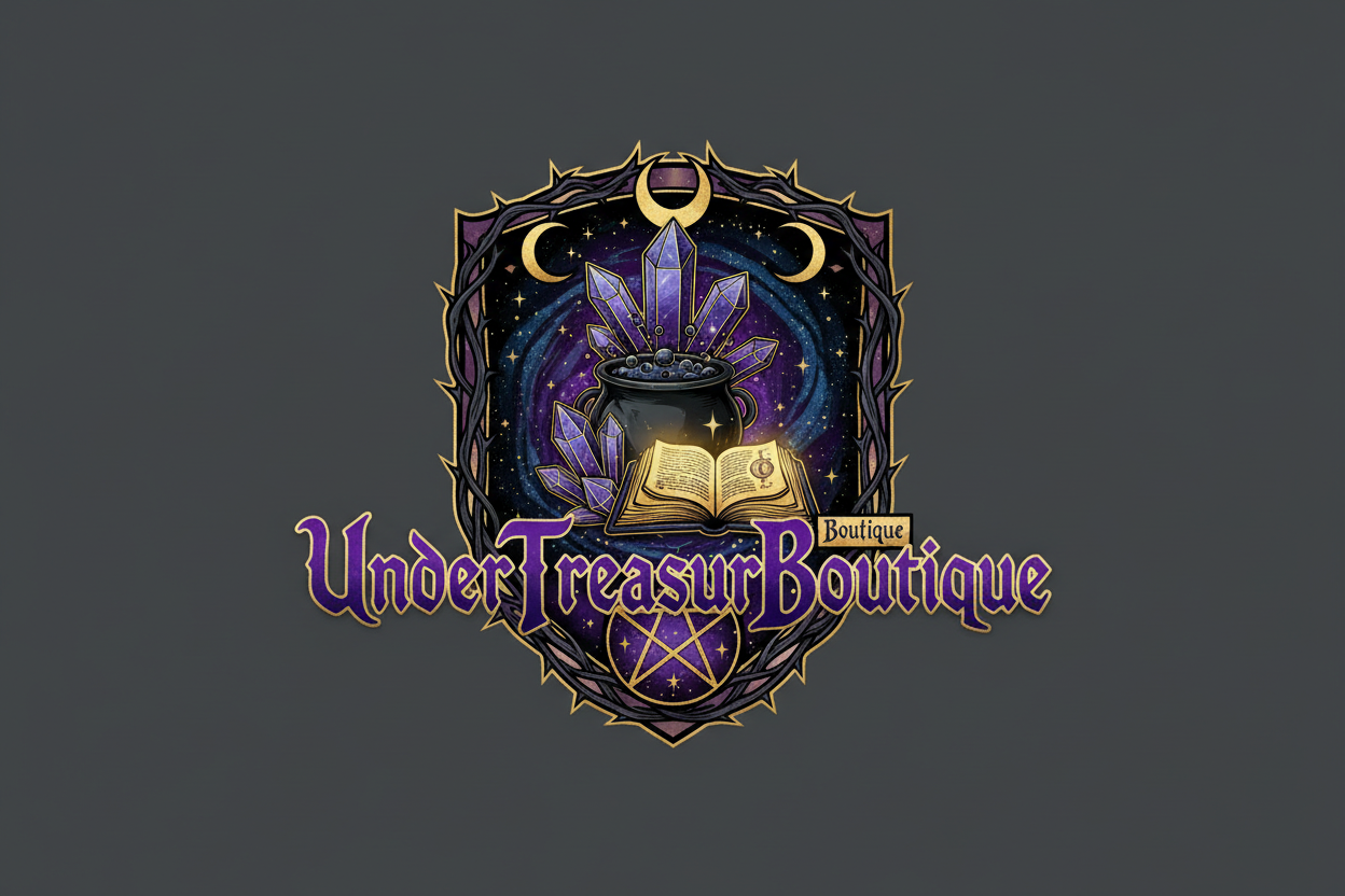 UnderTreasurBoutique Witchcraft Logo